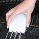 Unlike most grill scrapers, the Magic Stone is meant to be used on a warm grill, not a hot one.